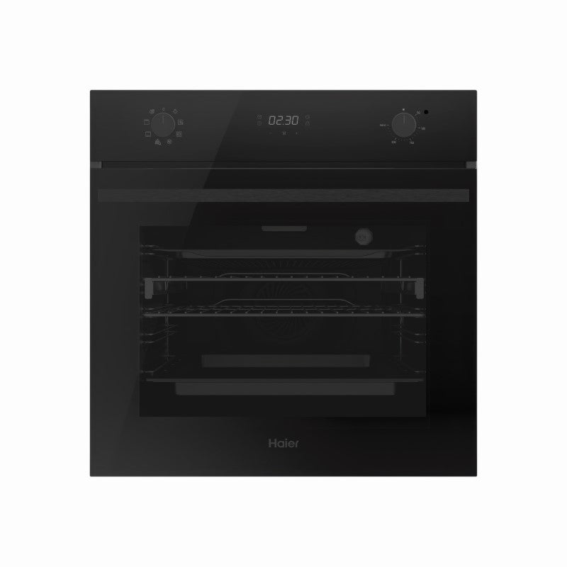 Haier 60cm 500 Series Built In Oven Air Fry Steam Assist - Black