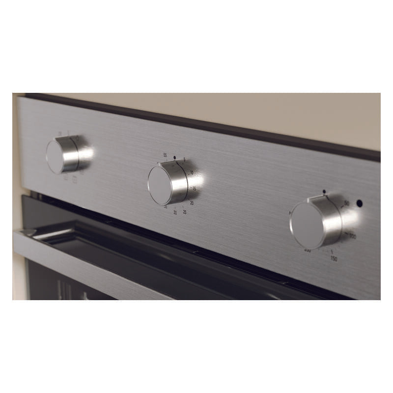 Haier 60cm 300 Series Built-In Oven 10A Plug - Stainless Steel