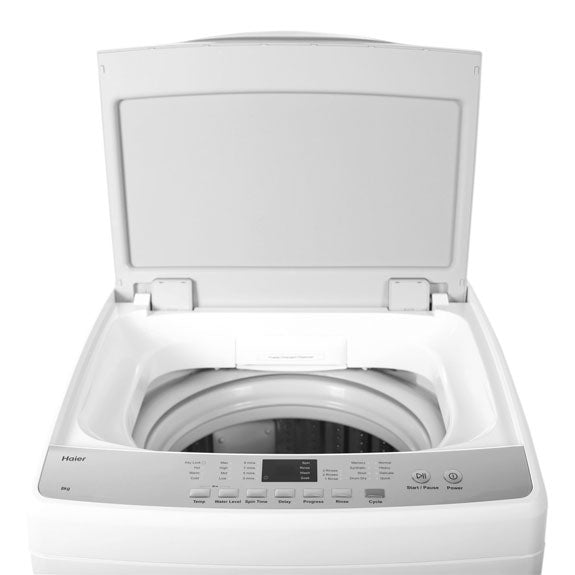 Haier 8kg Top Load Washer - White
