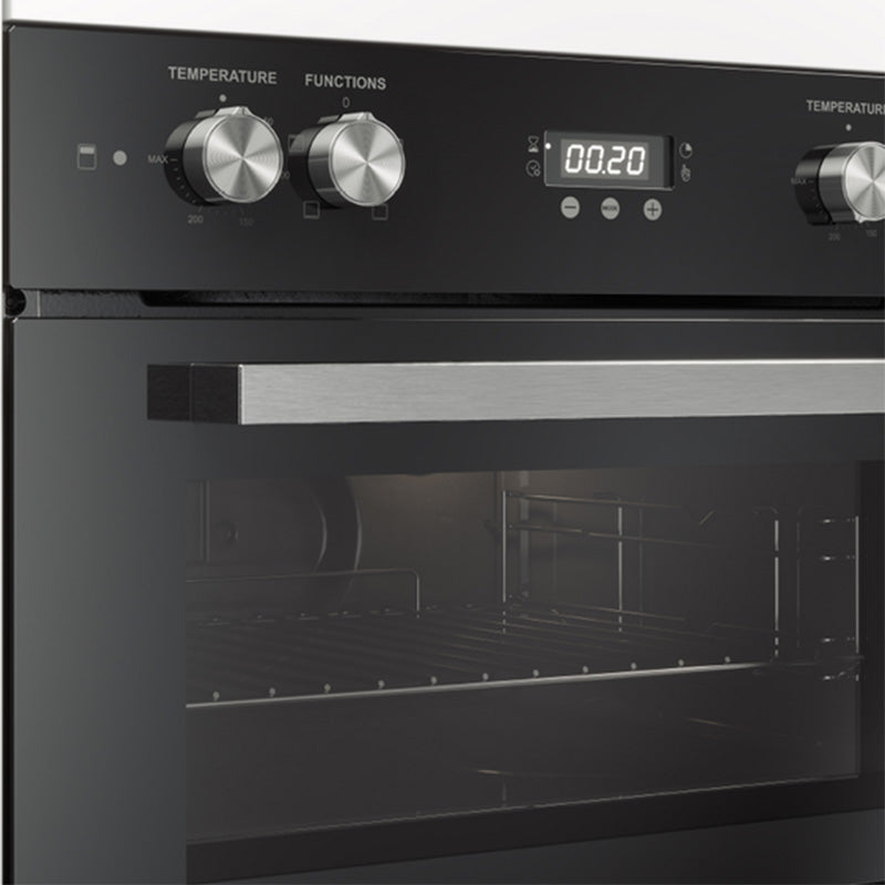 Haier 60cm Double Electric Oven - Black