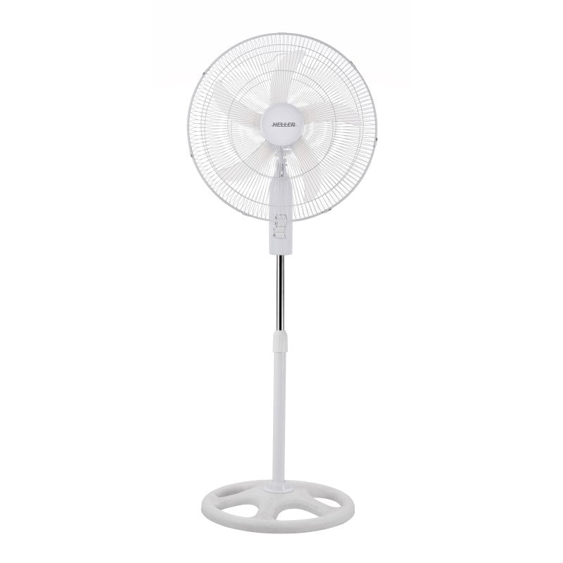 Heller 50cm Pedestal Fan - White