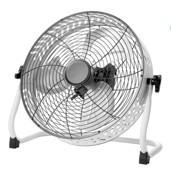 Heller Lithium Portable Industrial Fan - White