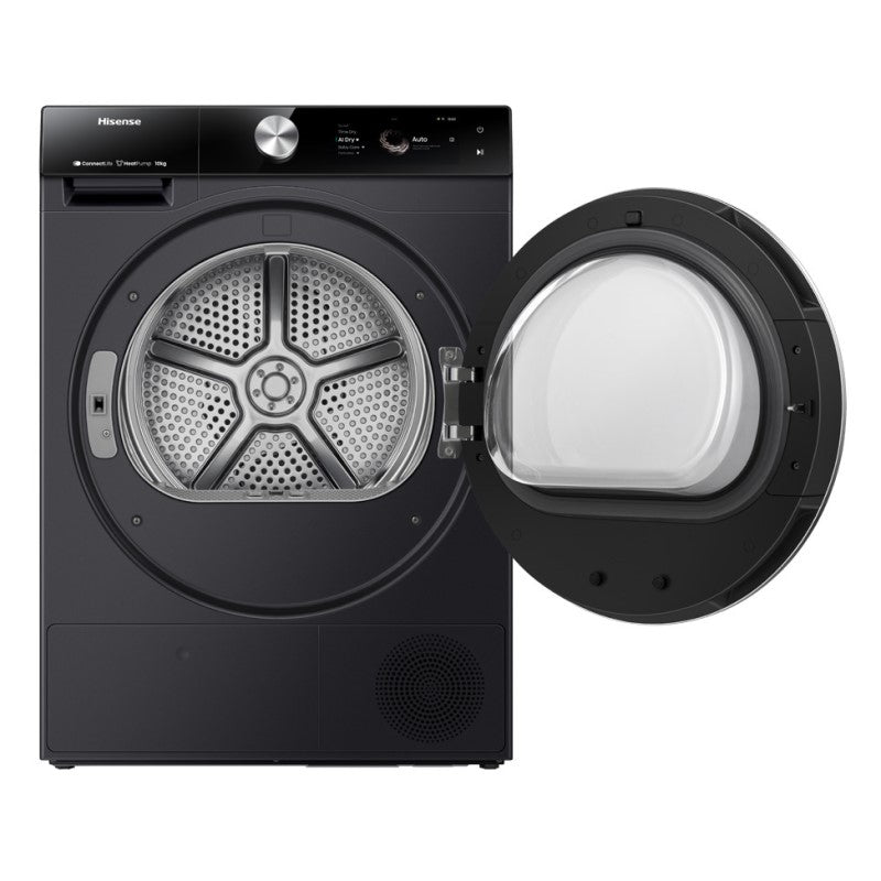Hisense 10kg Heat Pump Dryer - Charcoal Black
