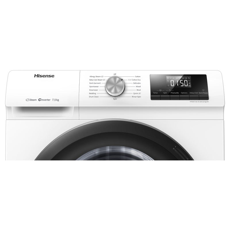 Hisense 7.5kg Series 3 Front Load Washer