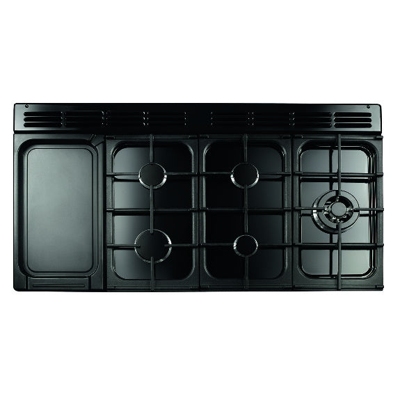 Falcon Nexus SE 110cm 5 Burner Dual Fuel Cooker - Ivory & Chrome