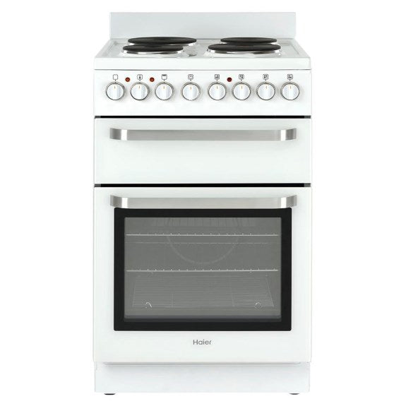 Haier 54cm Cooker Freestanding - White