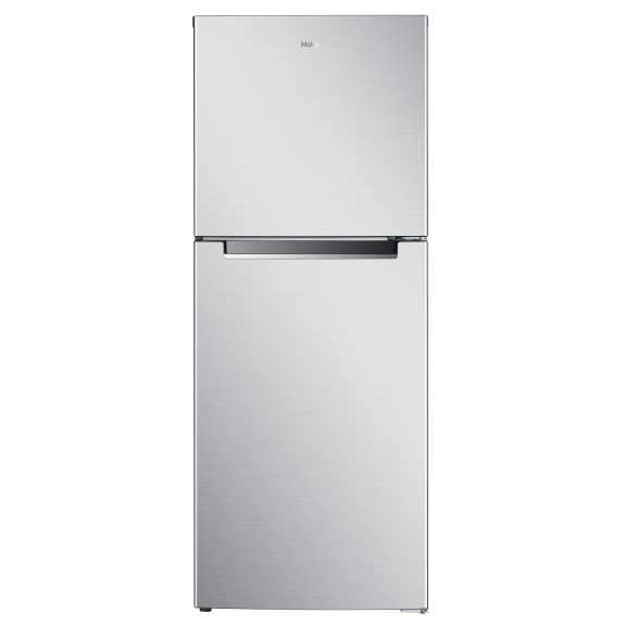 Haier 198 Litre Top Mount Refrigerator - Satin Stainless Steel