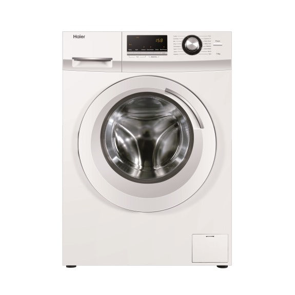 Haier 7.5kg Front Load Washer - White