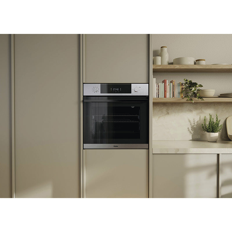 Haier 500 Series Built In Oven with Air Fry and Steam Assist - Stainless Steel