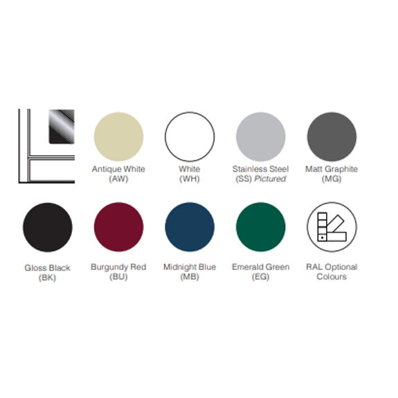 ILVE Majestic 100cm 6 Burner Freestanding Cooker - White and Copper