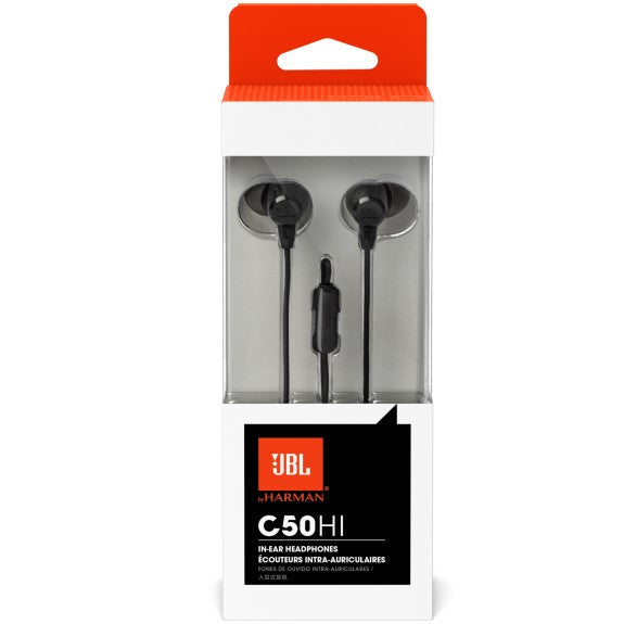 JBL In-Ear Headphones - Black