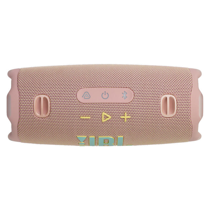 JBL Charge 6 Bluetooth Speaker and Detachable Handle Strap - Pink