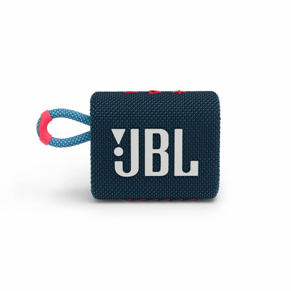 JBL GO 3 Bluetooth Speaker - Blue & Pink
