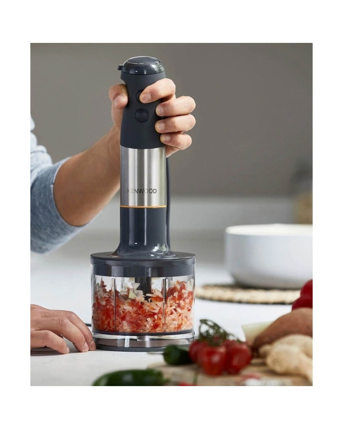 Kenwood TriBlade XL Hand Blender - Grey