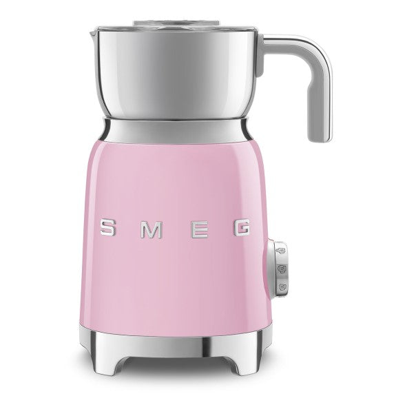 Smeg Retro Style Milk Frother - Pink