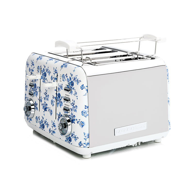 Laura Ashley 4 Slice Toaster - China Rose