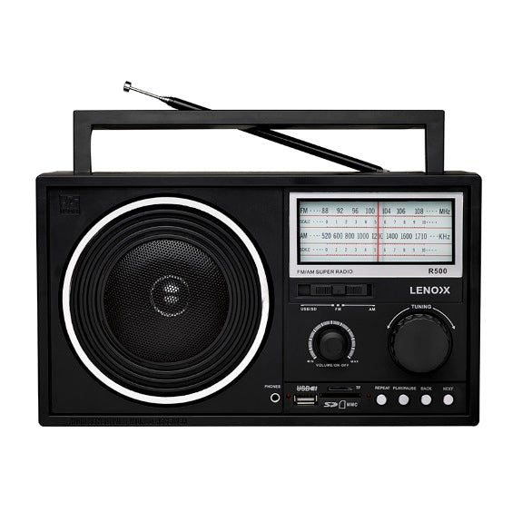 Lenoxx Super Audio Radio - Black