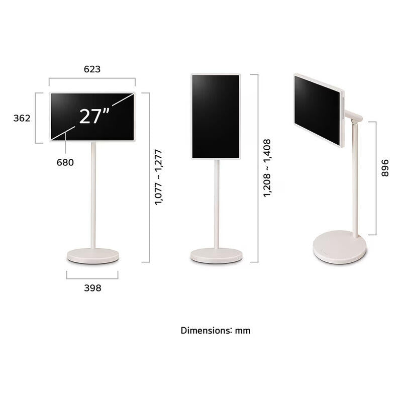 LG StandByMe2 Portable Smart Touch Screen