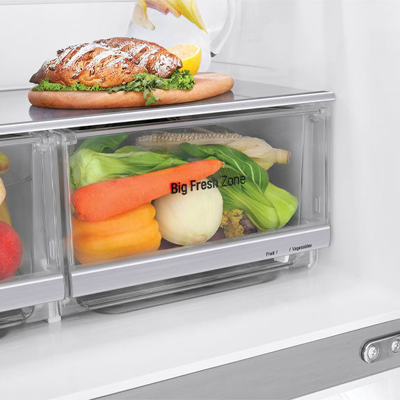 LG 506 Litre French Door Refrigerator - Stainless Steel