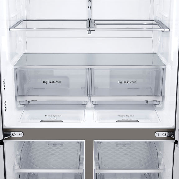 LG 637 Litre French Door Refrigerator - Matte Black