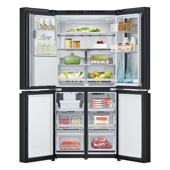 LG 508L French Door Refrigerator - Matte Black