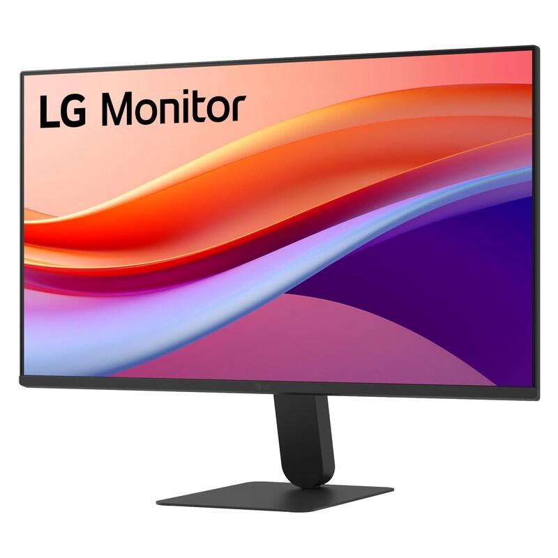 LG 24" FHD 3-Side Borderless IPS 120HZ Monitor HDMI D-SUB - Black