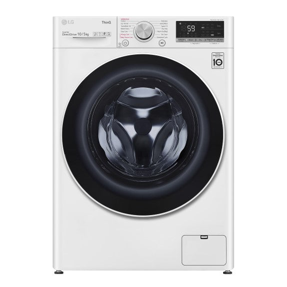 LG 10kg/6kg Front Load Washer Dryer Combo