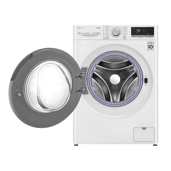 LG 10kg/6kg Front Load Washer Dryer Combo