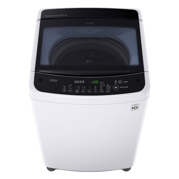 LG 8.5kg Top Load Washer - White