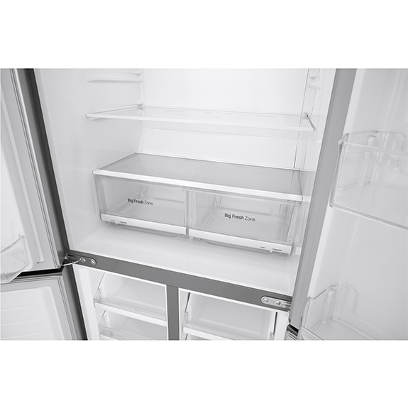 LG 530 Litre French Door Refrigerator - Stainless Steel