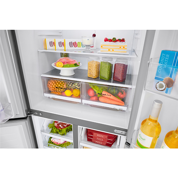 LG 530 Litre French Door Refrigerator - Stainless Steel