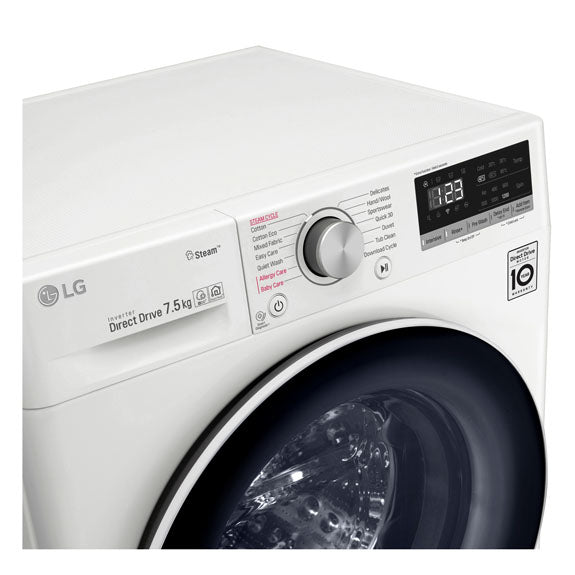 LG 7.5kg Front Load Washer