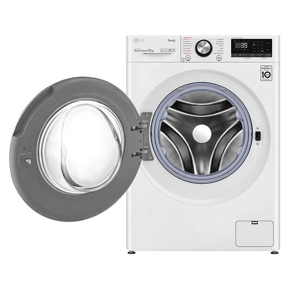 LG 12kg Front Load Washer - White