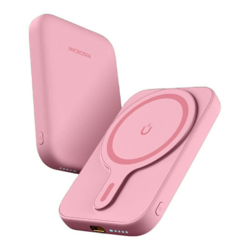Microdia 35W SnapPower Anchor Magnetic Power Bank 10,000MAH - Pink