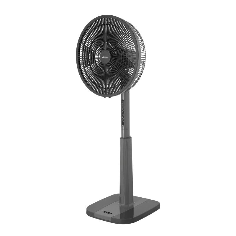 Mitsubishi Electric 40cm Pedestal Fan Classy Remote Control - Grey