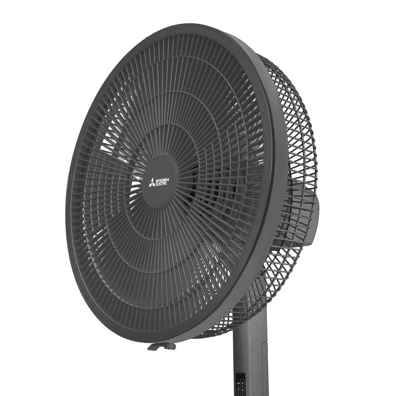 Mitsubishi Electric 40cm Pedestal Fan Classy Remote Control - Grey