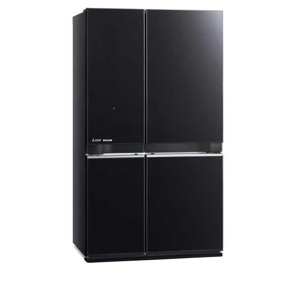Mitsubishi Electric 580 Litre French Door Fridge - Black