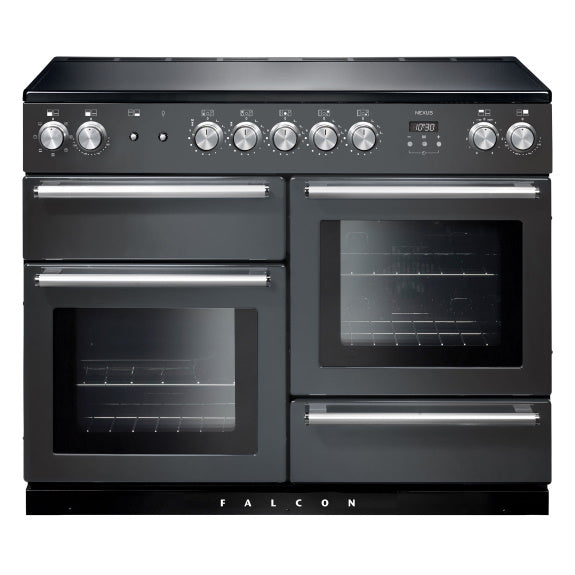 Falcon Nexus 110cm Induction Hob Cooker - Slate & Chrome