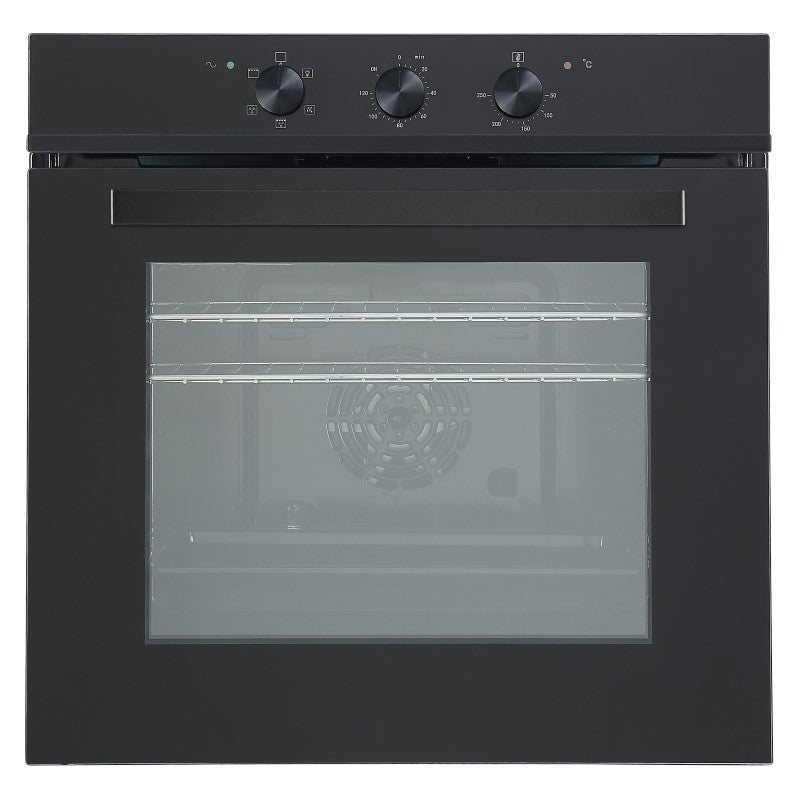 Norj 60cm 5 Function Oven - Black