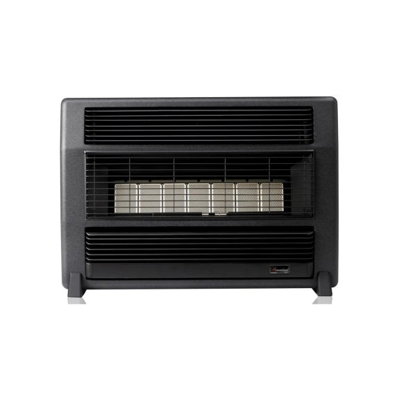 Omega Altise Brigadier Natural Gas Heater - Black Marble