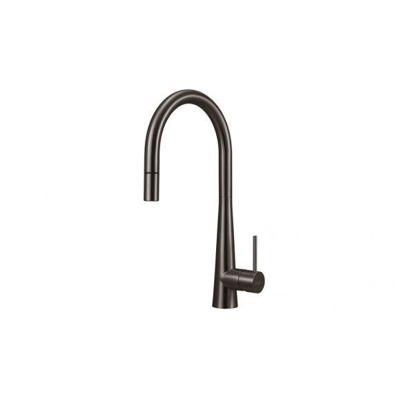 Oliveri Essente Goose Neck Mixer Tap - Gunmetal