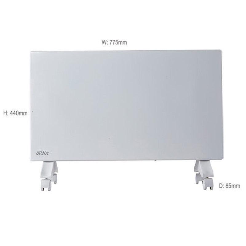 Omega Altise Panel Convector Heater White 2000W