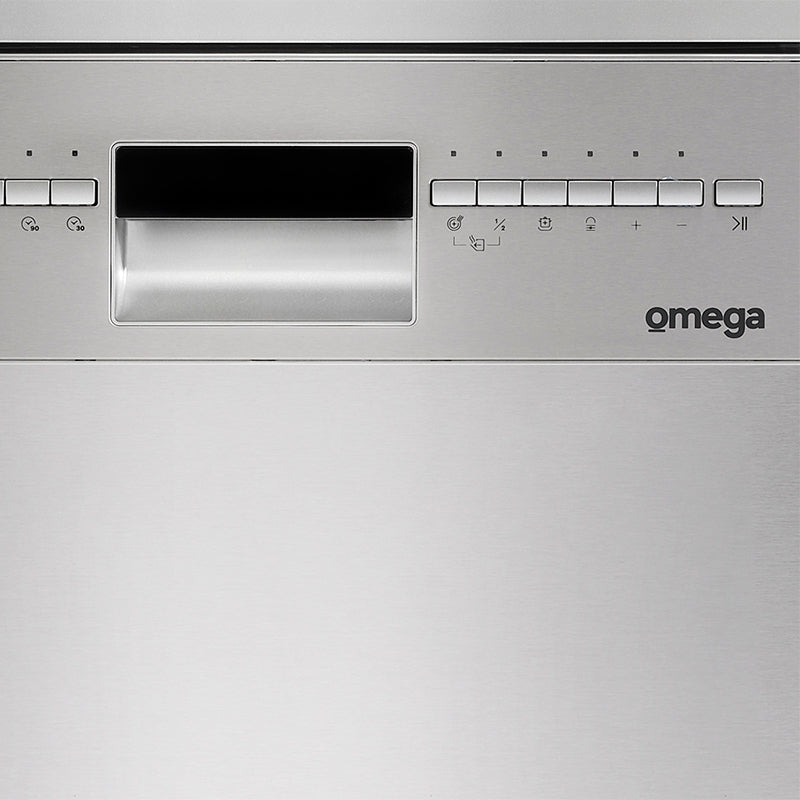 Omega 45cm Freestanding Dishwasher - Stainless Steel