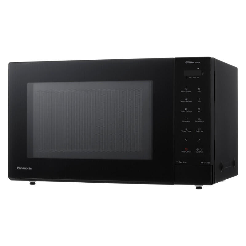 Panasonic 32L 1100W Solo Inverter Microwave - Black