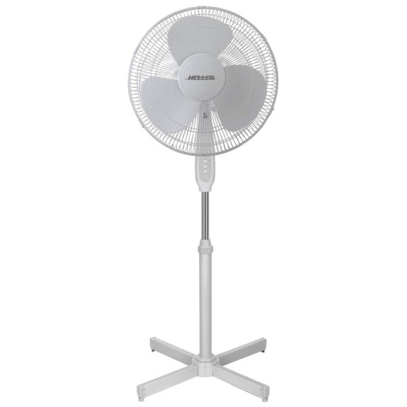 Heller 40cm Pedestal Fan - White
