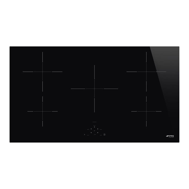 SMEG 5 ZONES INDUCTION BUILT-IN HOB BLACK 90CM