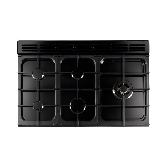 Falcon 90cm Nexus Dual Fuel Cooker - Black & Chrome