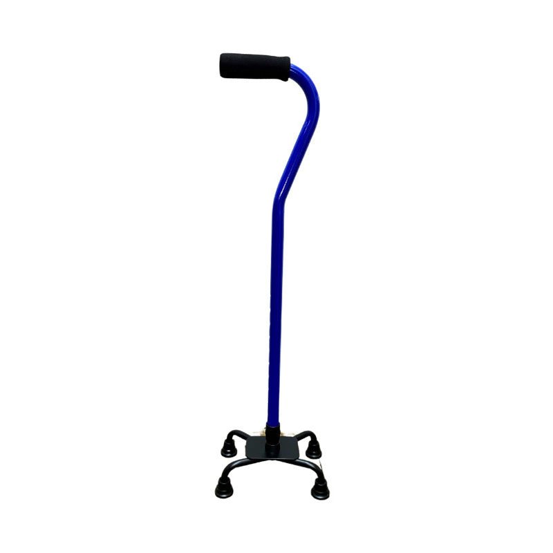 Zoom Mobility Adjustable Quad Cane - Blue