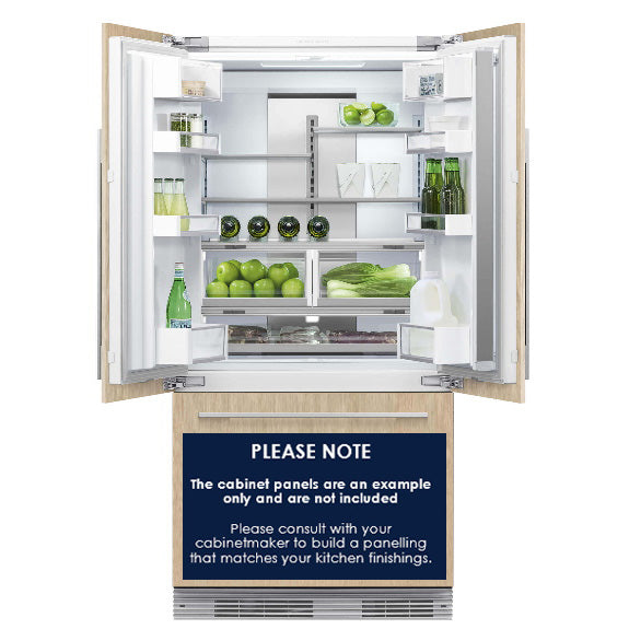 Fisher & Paykel 476 Litre Integrated French Door Refrigerator