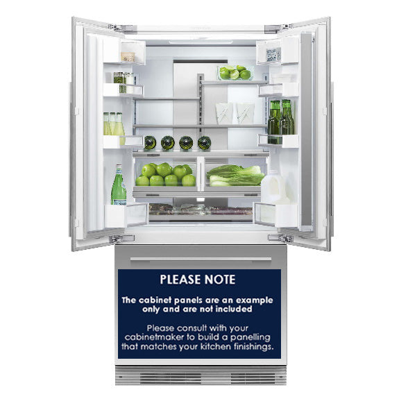 Fisher & Paykel 476 Litre Integrated French Door Refrigerator